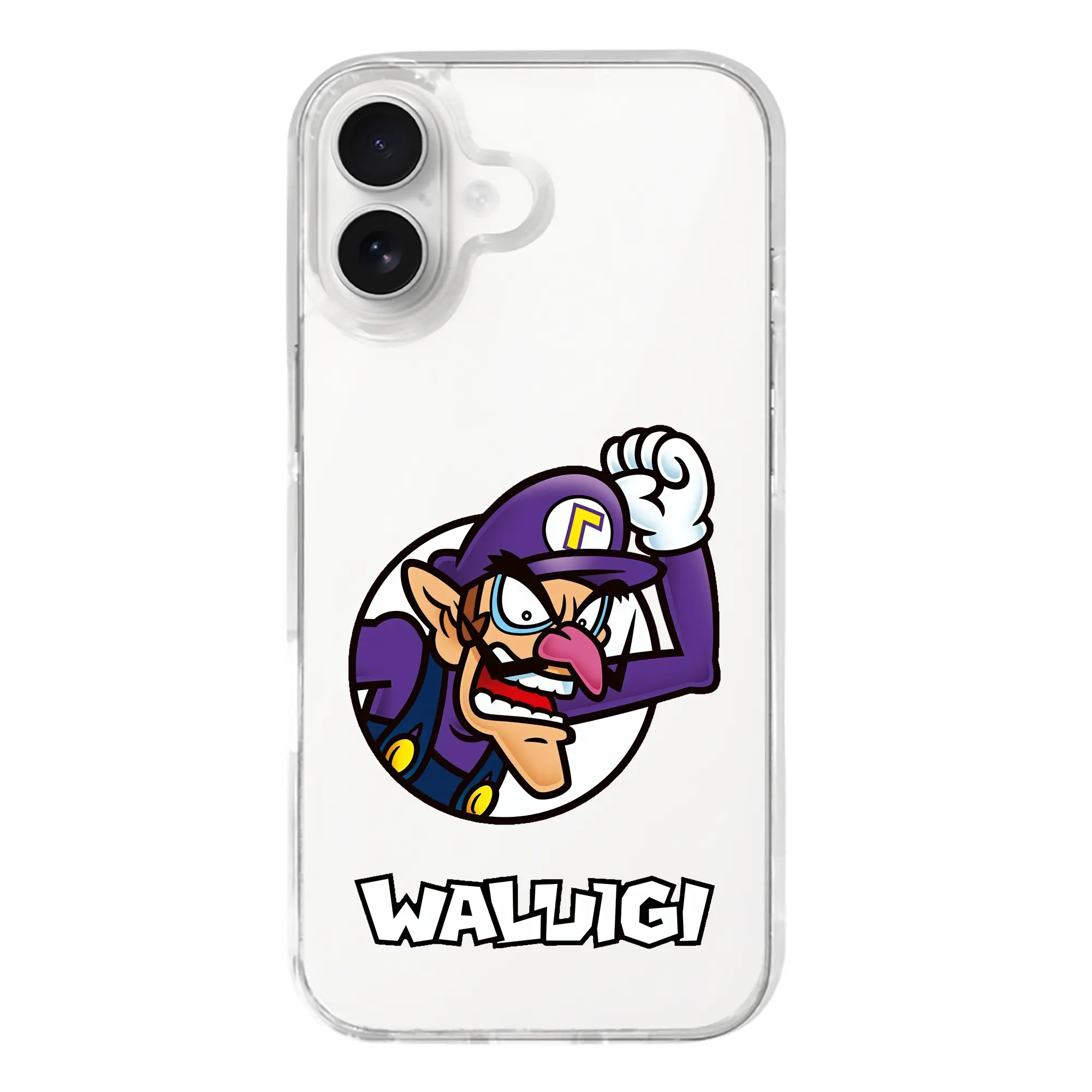 マリオ グッズ ワルイージ - iPhone 17シリーズ 透明スマホケース – 薄型・耐衝撃・精密フィット保護カバー